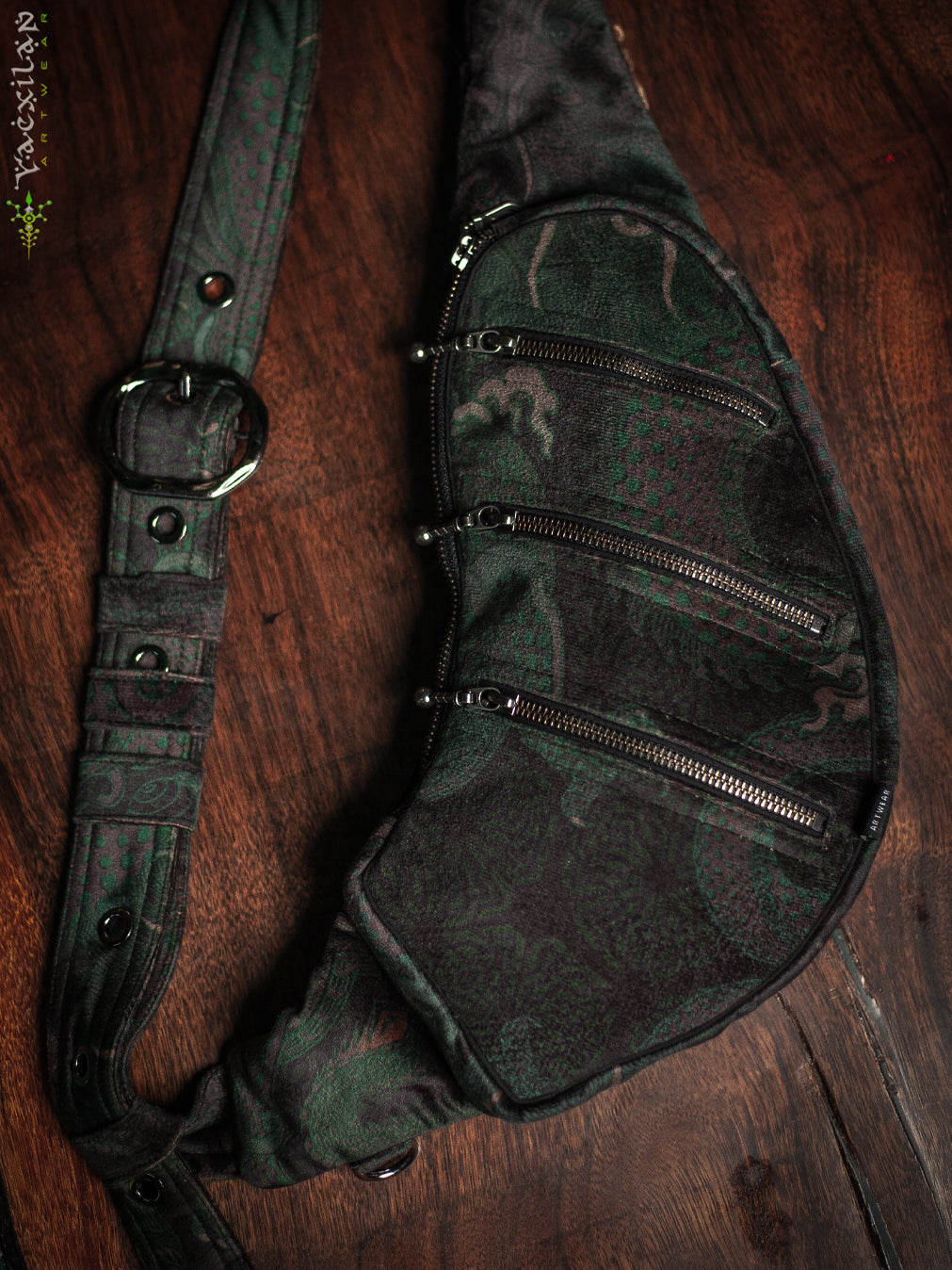 Botta Bag / Velvet Fawn Buckle - MOSS DRAGONS